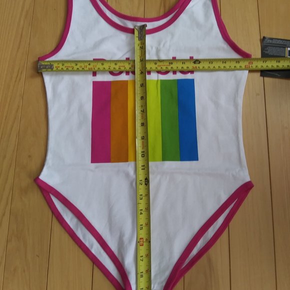new Juniors Polaroid Bodysuit size L with a tag - Picture 7 of 8